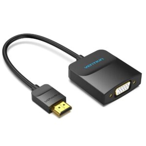 Convertitore HDMI to VGA 0.15M nero