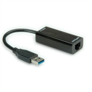 Convertitore Usb 3.0-Gigabit Lan Ethernet Adpt Con Cavo Value