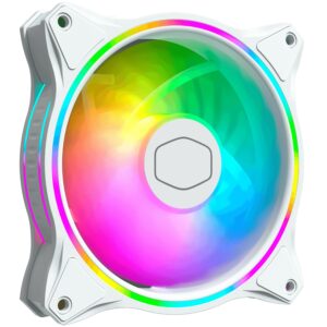 Cooler Master Dissipatore Masterfan Mf120 Halo White Edition 120X120X25 Ventola Cabinet - Cooler Mas