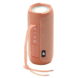 Coolsound Boom Altoparlante Bluetooth Led 10W - Batteria 1200mAh - Autonomia 3-4h - Colore Rosa