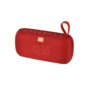 Coolsound Orologio Altoparlante Bluetooth 10W - Funzione Orologio - Autonomia fino a 4h - USB, MicroSD - Vivavoce - Impermeabilità IPX4