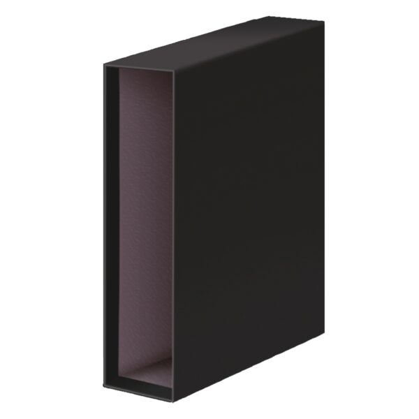 Copertina Dohe Archicolor per raccoglitore a leva - Formato Folio - Cartoncino a righe - Colore nero