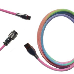 Coppia Cavi Aviator Usb Rainbow