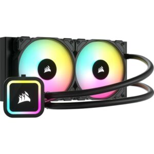 Corsair Dissipatore H100X Rgb Elite, 240Mm Radiator, Liquid Cpu Cooler, V2