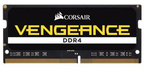 Corsair Ram Vengeance Sodimm 8Gb 1X8Gb Ddr4 2666 Pc4-21300 C18 1.2V