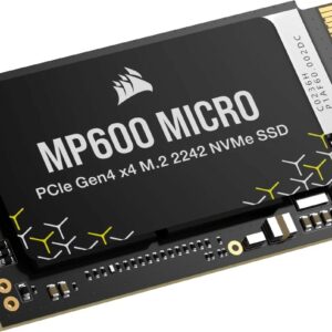 Corsair Ssd Mp600 Micro 1Tb Gen4 Pcie X4 Nvme M.2 2242 Ssd