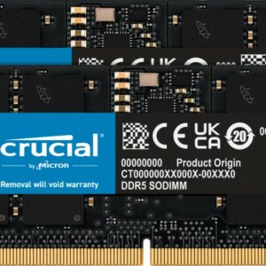 Crucial CT2K16G48C40S5 memoria 32 GB 2 x 16 GB DDR5 4800 MHz