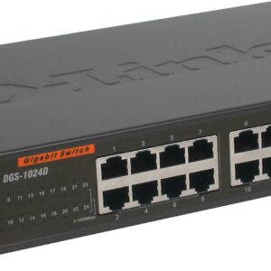 D-LINK SWITCH 24 PORTE ETHERNET 10/100/1000 DGS-1024D