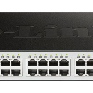 D-Link DGS-1210-28 switch di rete 1U Nero