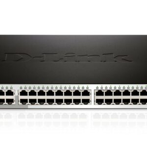 D-Link DGS-1210-52 switch di rete Gestito L2 Gigabit Ethernet (10/100/1000) 1U Nero