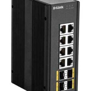 D-Link DIS-300G-12SW Gestito L2 Gigabit Ethernet (10/100/1000) Nero