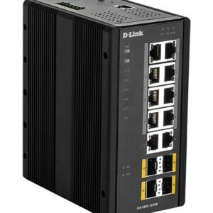 D-Link DIS-300G-14PSW Gestito L2 Gigabit Ethernet (10/100/1000) Supporto Power over Ethernet (PoE) Nero