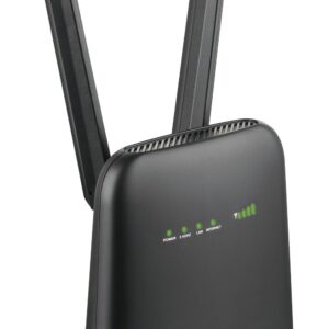 D-Link N300 router wireless Ethernet Banda singola (2.4 GHz) 3G 4G Nero