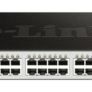 D-Link Smart Switch 26 Porte Gigabit, 2 Porte Sfp