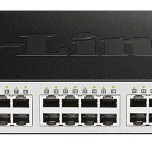 D-Link Switch 24-Port Gigabit Smart Managed Switch Including 4 Sfp Ports