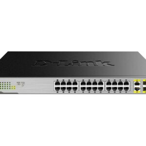 D-Link Switch 24 Porte Giga Poe + Porte Combo 1000Base-T/Sfp Rack Mountable