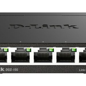 D-Link Switch 5 Porte Gigabit Case Metallico