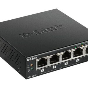 D-Link Switch 5 Porte Gigabit Poe+ Desktop