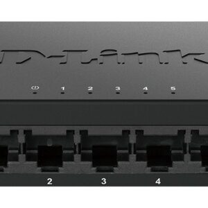 D-Link Switch 5 Porte Gigabit Unmanaged Ethernet Metal Housing