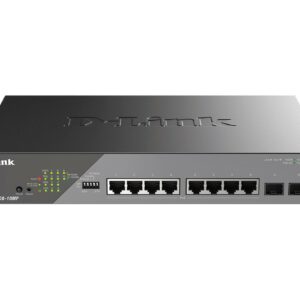 D-Link Switch 8 Porte 10/100/1000 Poe Gigabit Ethernet Surveillance