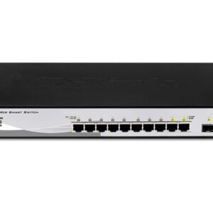 D-Link Switch 8 Porte Gigabit + 2 Porte Sfp Smart+