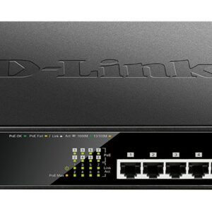 D-Link Switch 8 Porte Gigabit Poe Desktop Rack Mountable