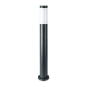 D:27 Bollard Lamp 80cm with Stainless Steel Body Grey IP44