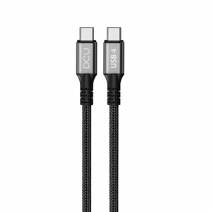 DCU Advance Tecnologic 30402095 cavo USB 1 m USB4 Gen 2x2 USB C Nero