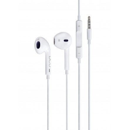 DCU Advance Tecnologic 34151000 cuffia e auricolare Cablato In-ear Musica e Chiamate Bianco