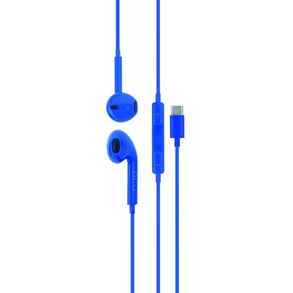 DCU Advance Tecnologic 34151012 cuffia e auricolare Cuffie Cablato A clip Musica e Chiamate Blu