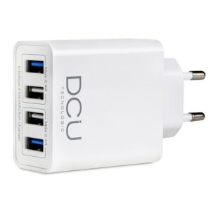 DCU Advance Tecnologic 37300500 Caricabatterie per dispositivi mobili Universale Bianco USB Auto