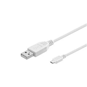 DEVIA CAVO MICRO USB 5V 2.1A BIANCO BULK DECBOXM303