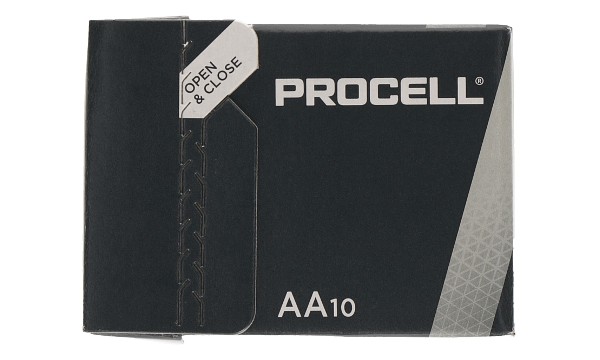 DURACELL INDUSTRIAL PROCELL STILO AA 1,5V PACCO DA 10 PZ ID1500IPX10