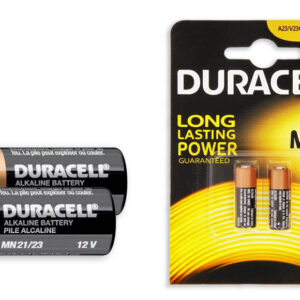 DURACELL PILA PER ALLARMI PER AUTOVEICOLI 12V PACCO DA 2 PZ MN21 A23