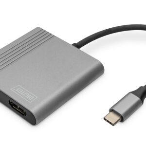 Digitus Adattatore Grafico Usb Type-C Hdmi 4K 2In1