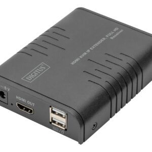 Digitus Ricevitore Extender Kvm Hdmi Ip, Full Hd