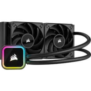 Dispositivo di raffreddamento Corsair iCUE H100i RGB ELITE raffreddamento ad acqua