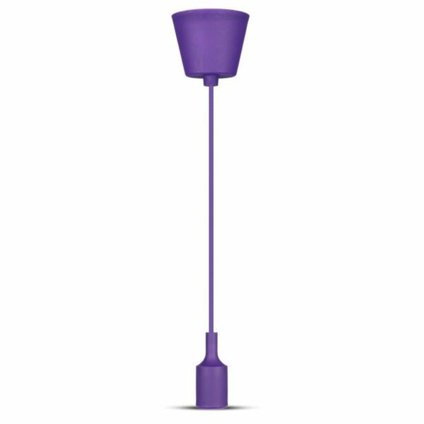 E27 Pendant Holder Purple