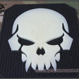 EMERSON PATCH IN PVC SKULL EM5550C