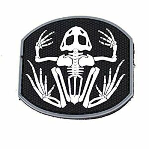 EMERSON PATCH SKELETON FROG NERA EM5551