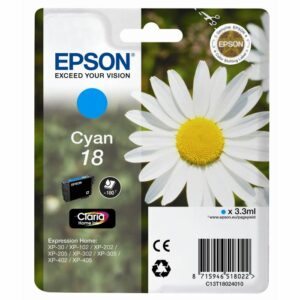 EPSON CARTUCCIA ORIGINALE EXPRESSION HOME CIANO C13T18024020