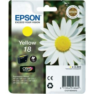 EPSON CARTUCCIA ORIGINALE EXPRESSION HOME GIALLO T18044020