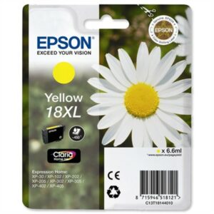 EPSON CARTUCCIA ORIGINALE SERIE MARGHERITA T1814-18XL GIALLO C13T18144010