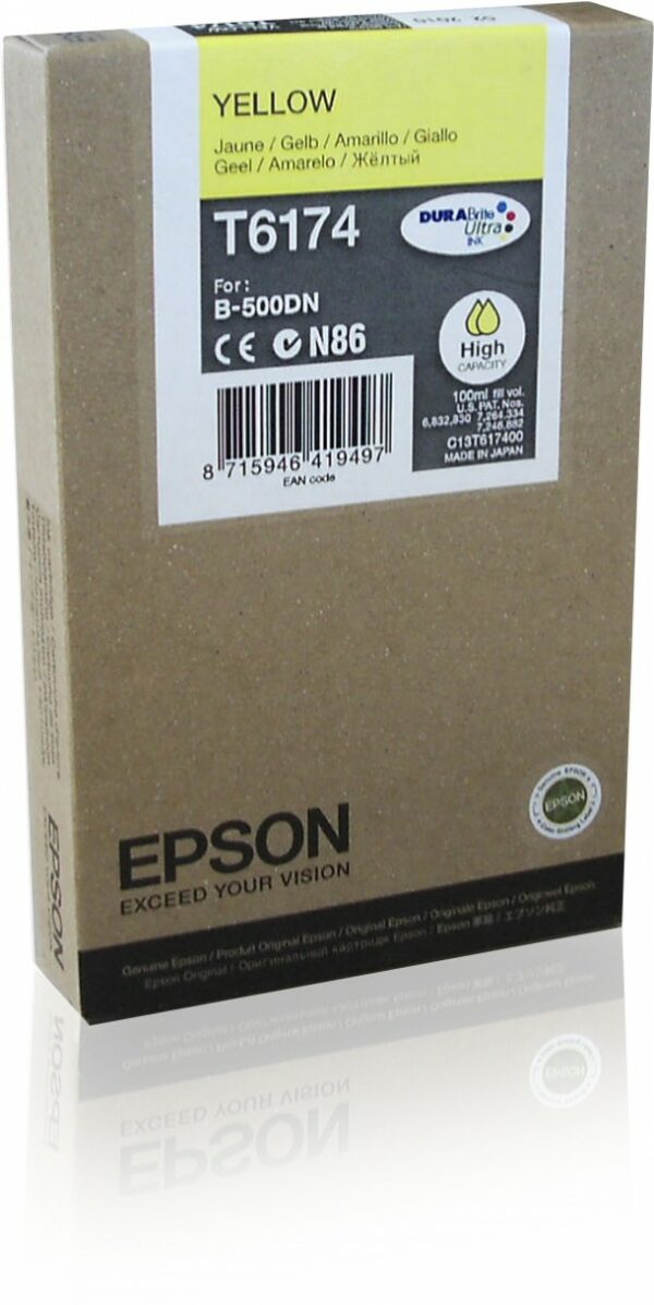 EPSON Ink Cartridge HC Yellow 7k