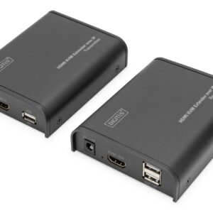 ESTENSORE KVM DIGITUS USB/HDMI SU CAVO RETE/IP