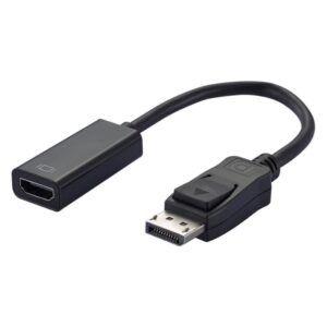 EWENT ADATTATORE DISPLAYPORT DP – HDMI TIPO A M/F 0.15 mm EC1455