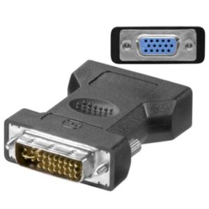 EWENT ADATTATORE DVI-I/M A VGA/F EC1250