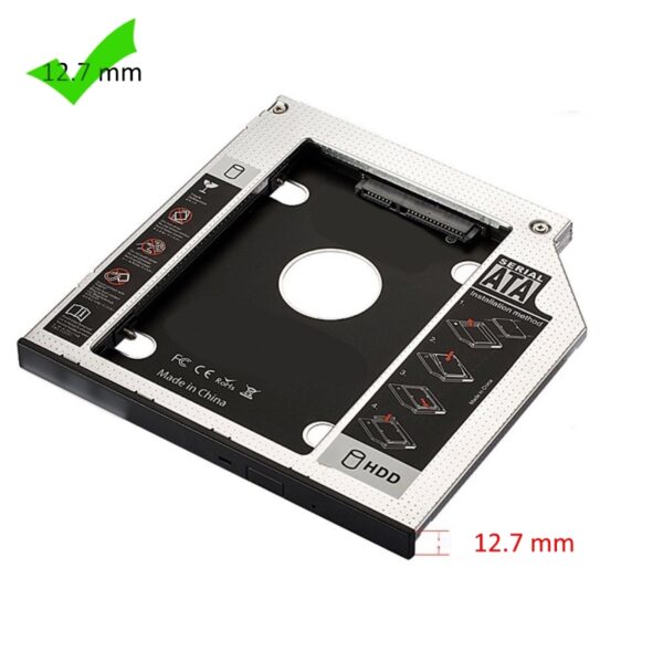 EWENT CADDY HDD/SSD SATA-III PER DRIVE CD/DVD 12,7 MM EW7005