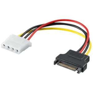 EWENT CAVO ADATTATORE ALIMENTAZIONE SATA A MOLEX 5.25 CC-180514-002-N-B