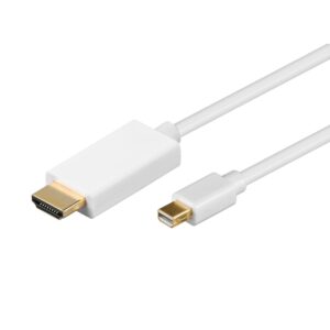 EWENT CAVO ADATTATORE MINI DISPLAYPORT A HDMI M/M 1MT BIANCO CC-140301-010-B-B